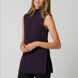 Le Chateau Ribber Mock-Neck Sweater